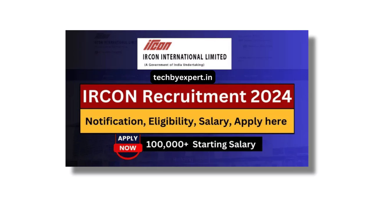 IRCON Vacancy 2024 Notification