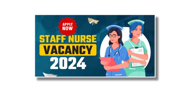 Government Nursing Vacancy 2024 Notification