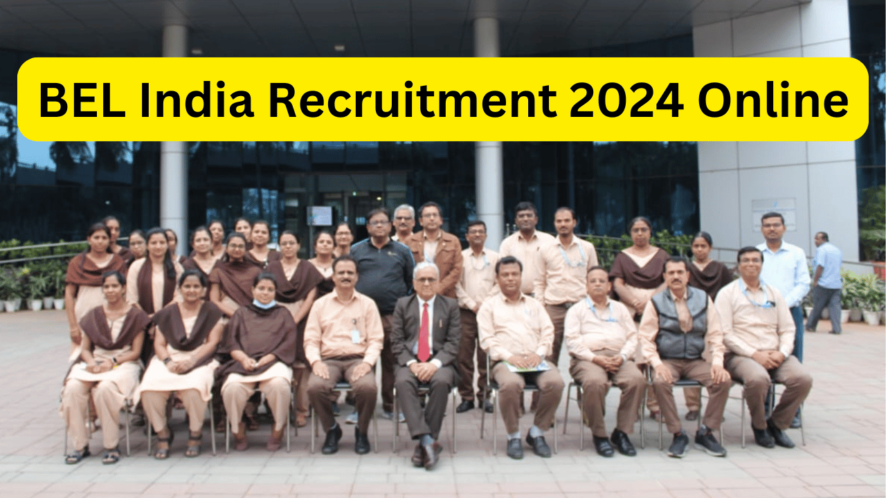 बीईएल भर्ती 2024 - BEL India Recruitment 2024 - Job Vacancy